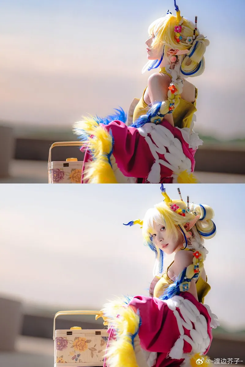 《明日方舟》黍cosplay展示