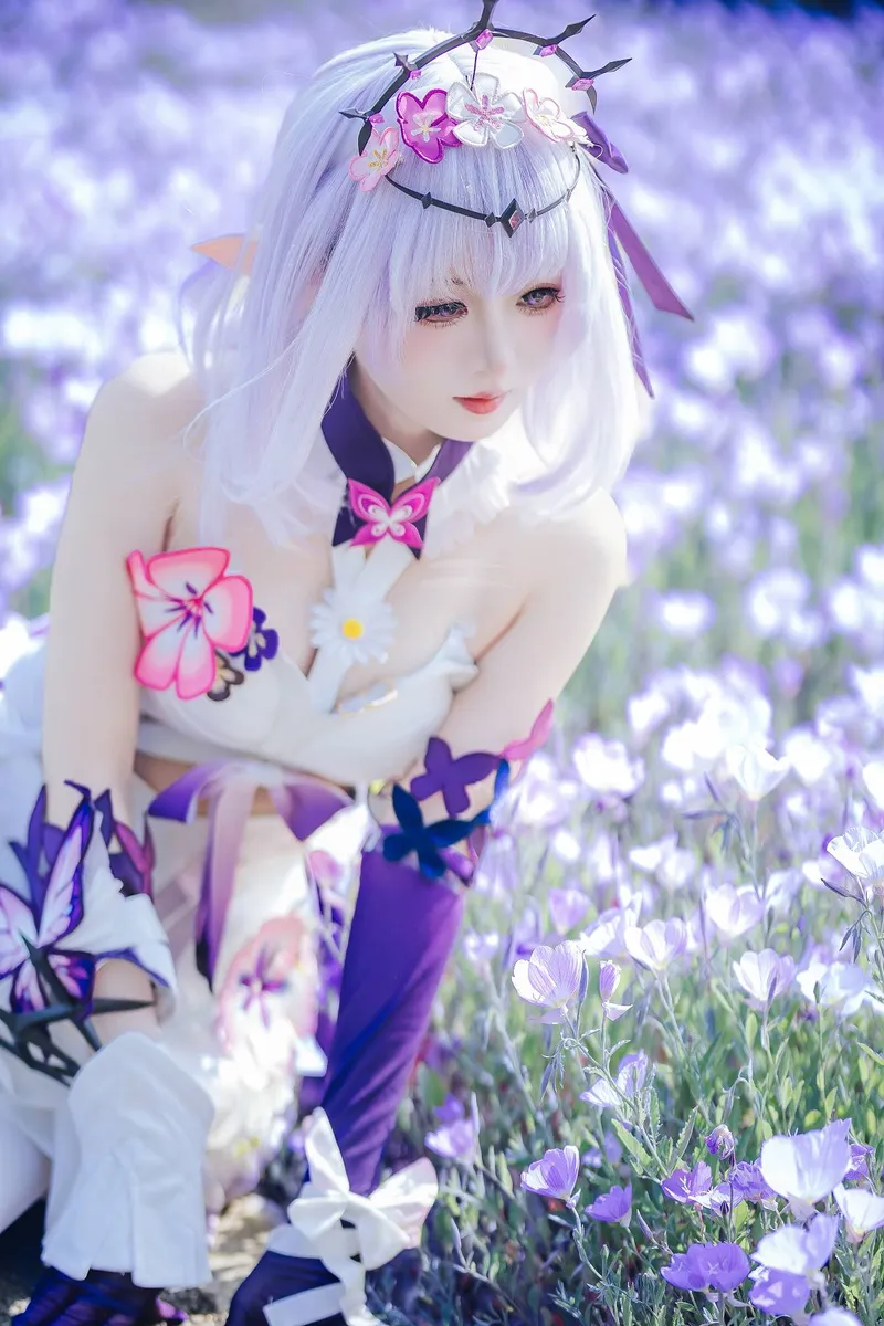 《崩坏：星穹铁道》遐蝶cosplay展示