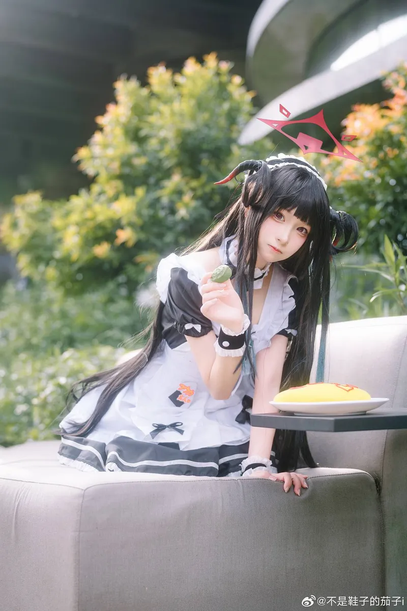 《蔚蓝档案》爱清枫香cosplay展示