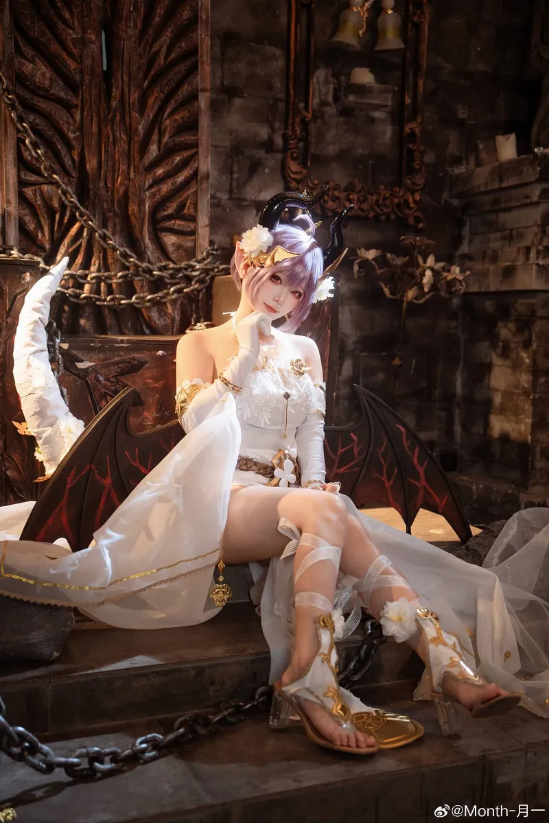 《碧蓝幻想》古蕾雅龙姬cosplay展示