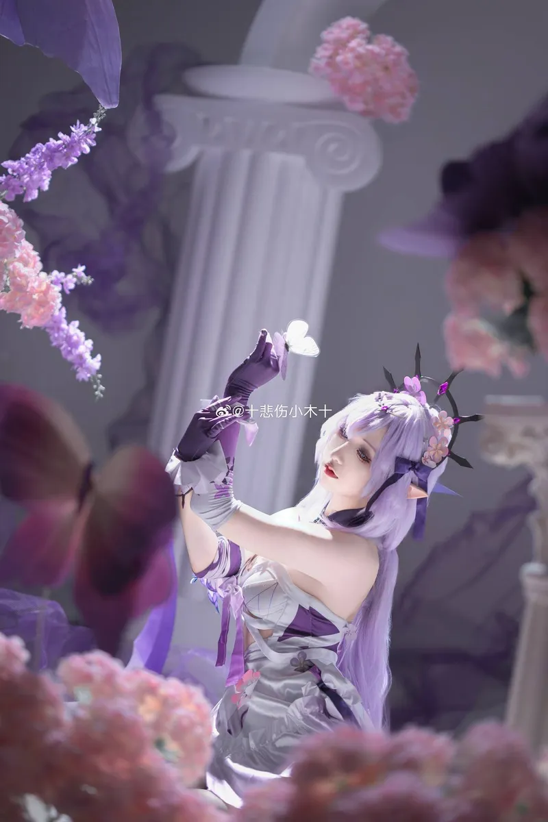 《崩坏·星穹铁道》遐蝶cosplay展示