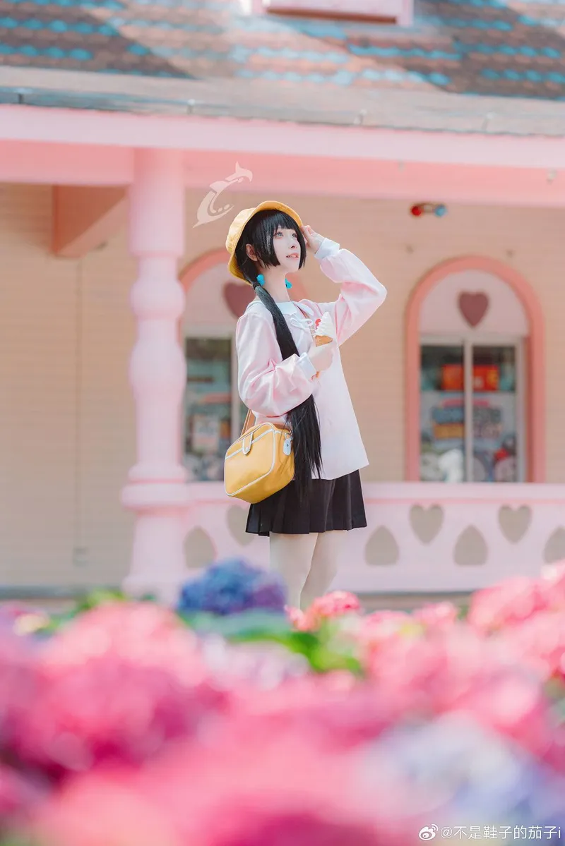 《蔚蓝档案》龙华妃咲cosplay展示