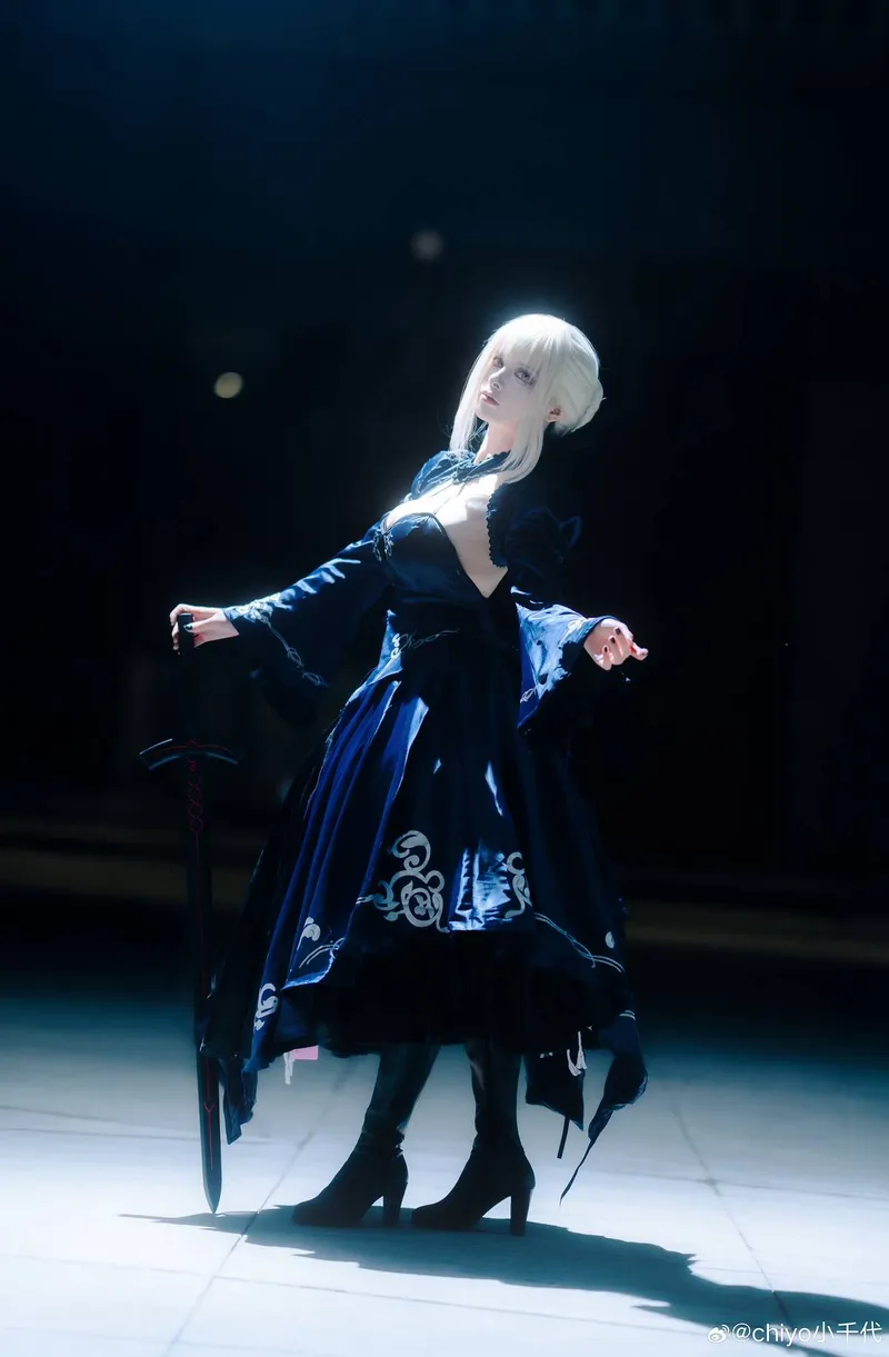 《命运冠位指定》黑枪呆cosplay展示