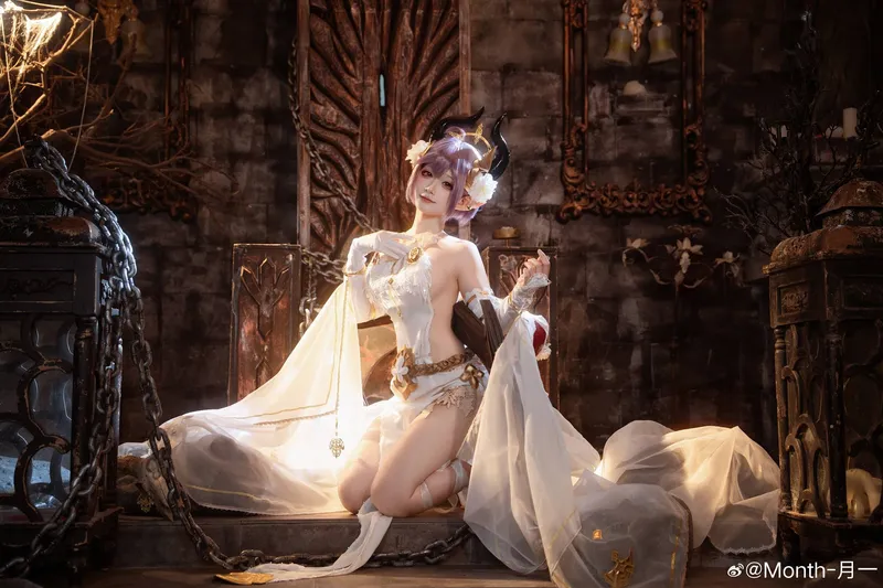 《碧蓝幻想》古蕾雅龙姬cosplay展示