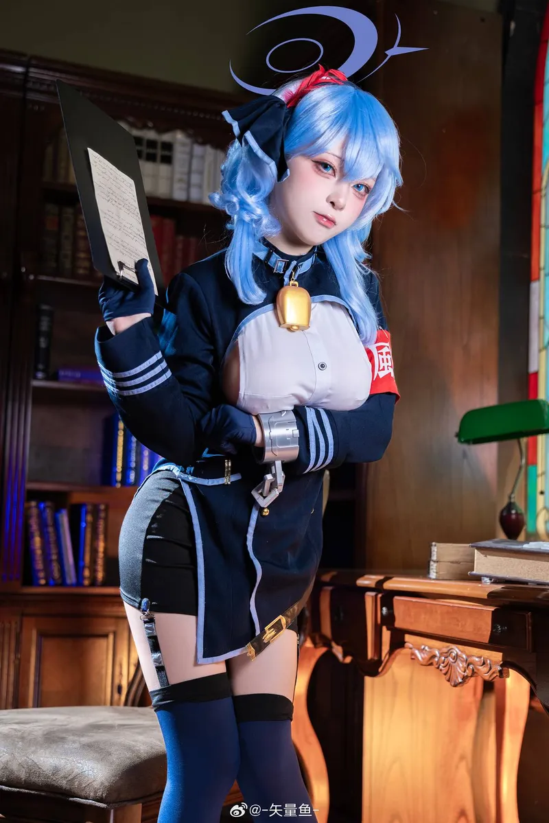 《蔚蓝档案》天雨亚子cosplay展示