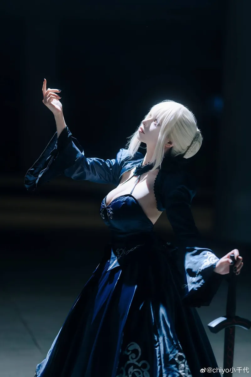 《命运冠位指定》黑枪呆cosplay展示