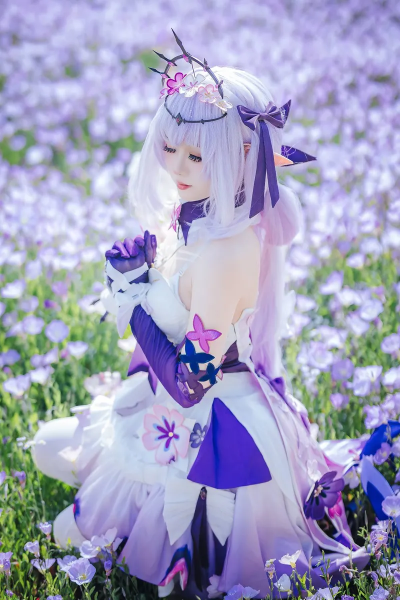 《崩坏：星穹铁道》遐蝶cosplay展示