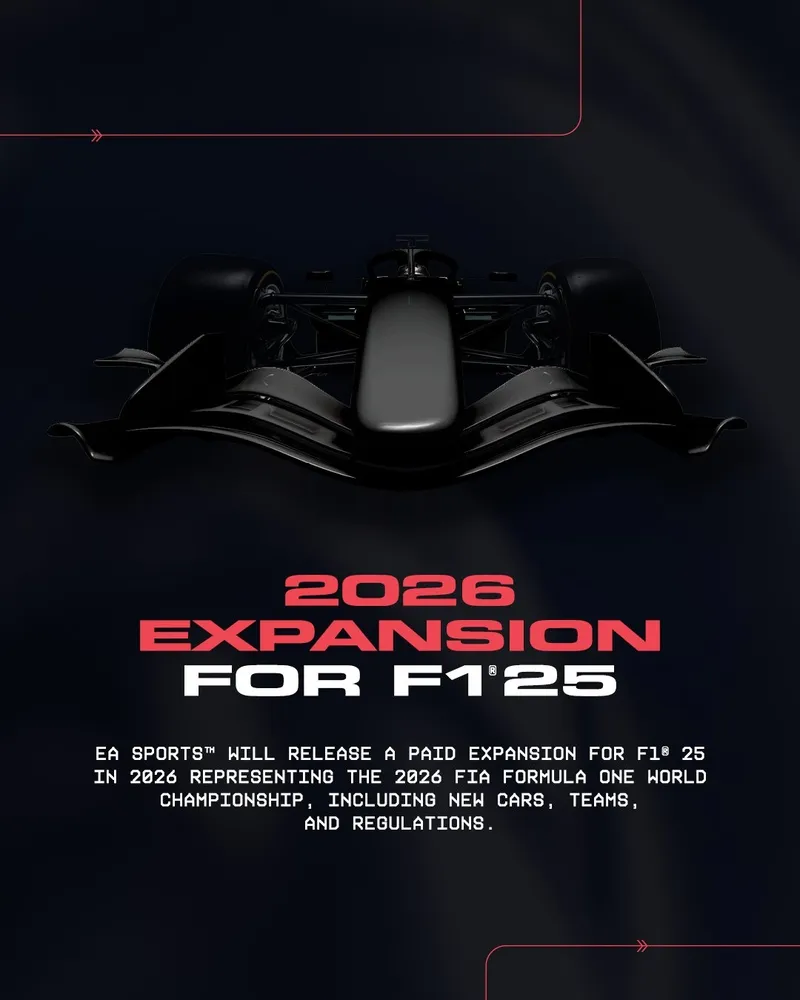 《F125》公布2026年更新路线