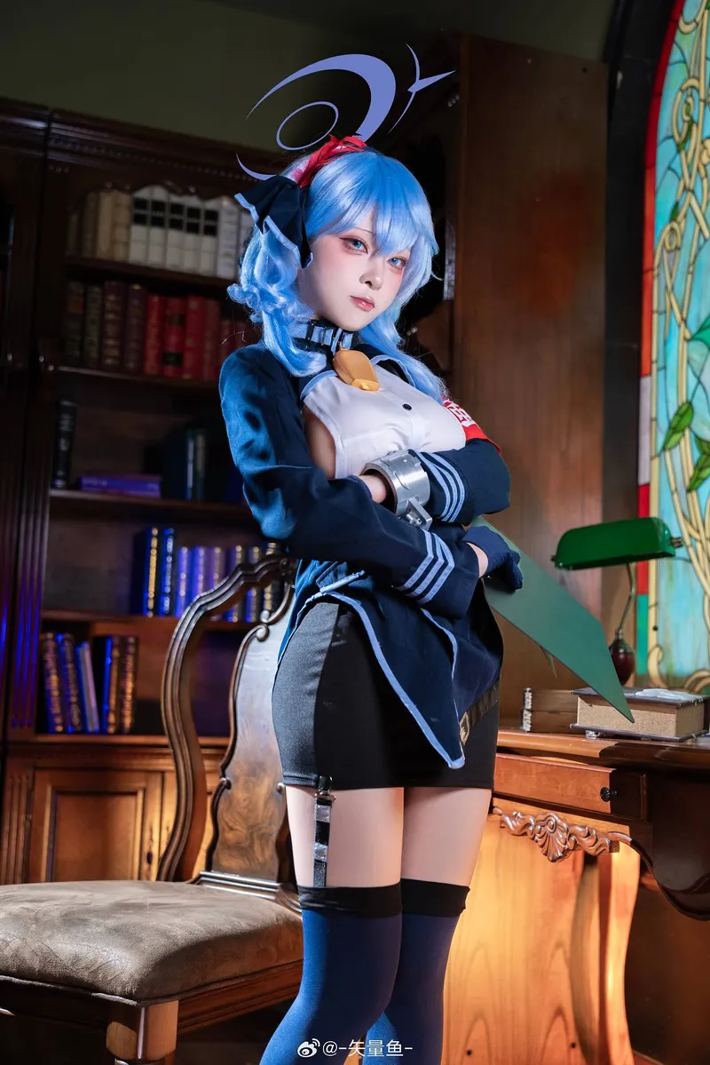 《蔚蓝档案》天雨亚子cosplay展示