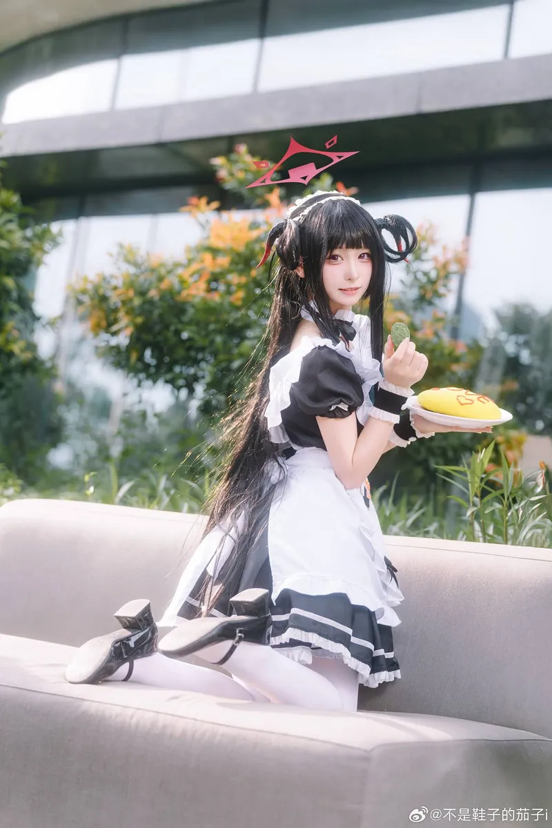 《蔚蓝档案》爱清枫香cosplay展示