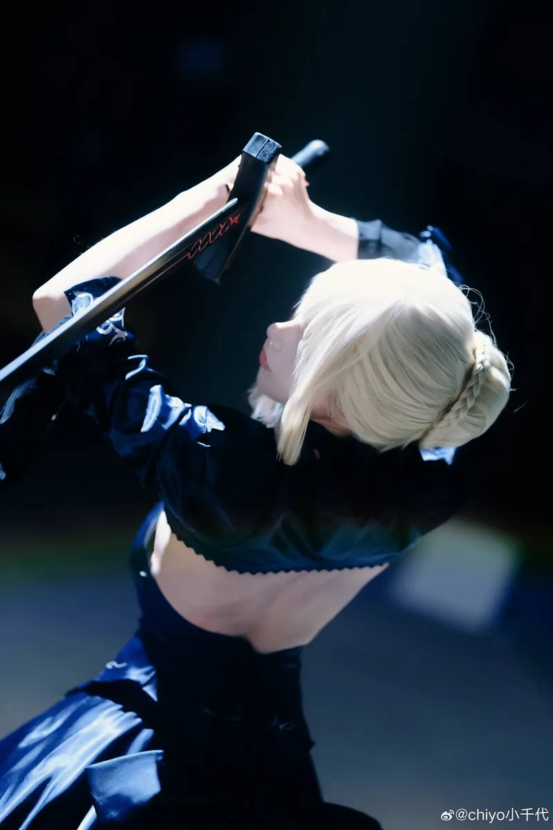 《命运冠位指定》黑枪呆cosplay展示