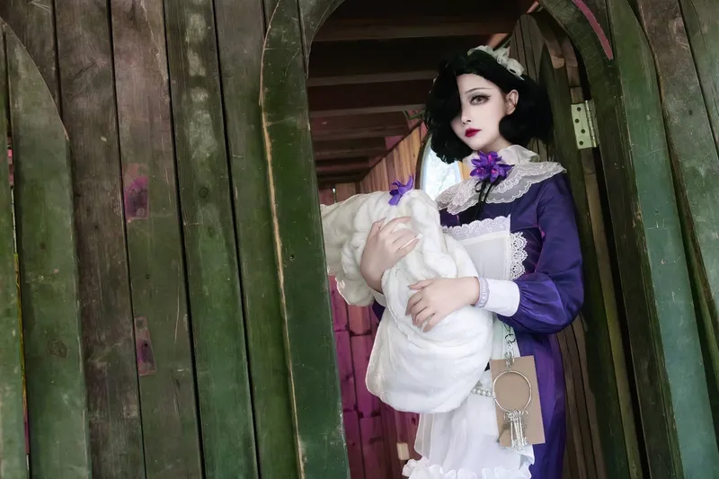 《重返未来1999》蓝手帕cosplay展示