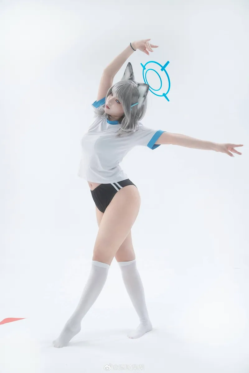 《蔚蓝档案》砂狼白子cosplay展示-端午特别分享