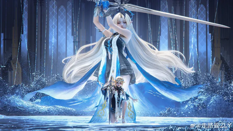 《鸣潮》卡提希娅COS展示-精美角色还原赏析