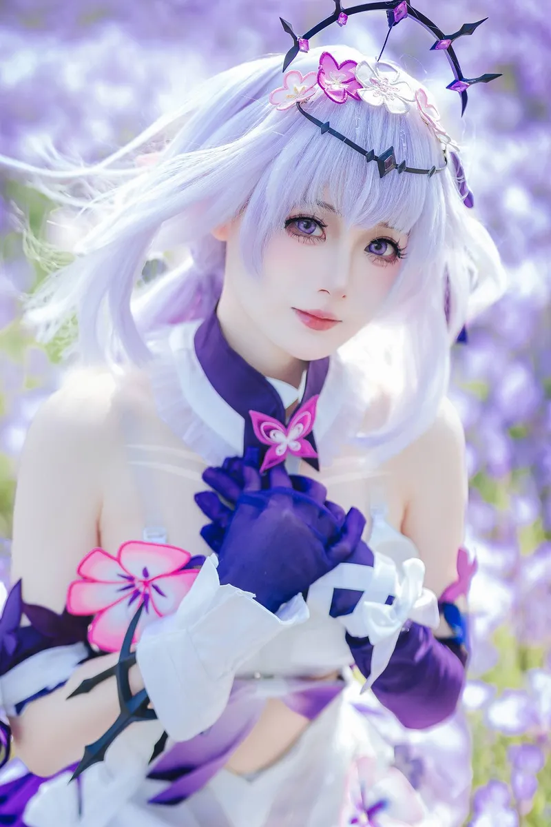 《崩坏：星穹铁道》遐蝶cosplay展示-唯美再现角色风采