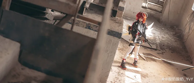 《明日方舟》新约能天使cosplay