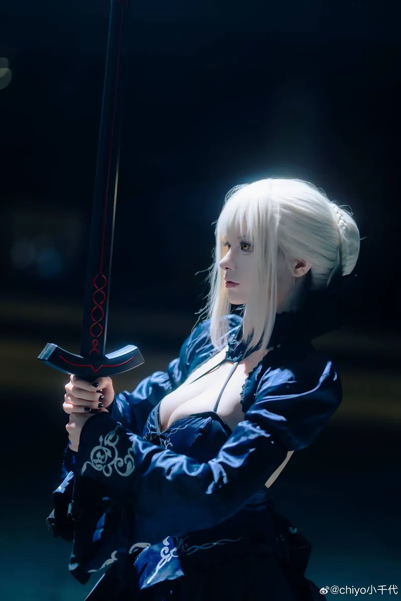 《命运冠位指定》黑枪呆cosplay展示