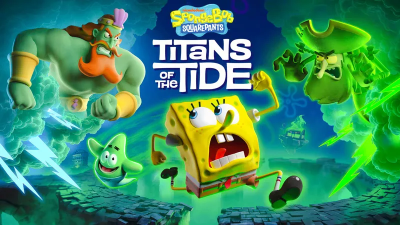 【4K】海绵宝宝：潮汐巨神｜全剧情+全收集成就｜最高画质中文剧情流程攻略｜SpongeBob SquarePants: Titans of the Tide