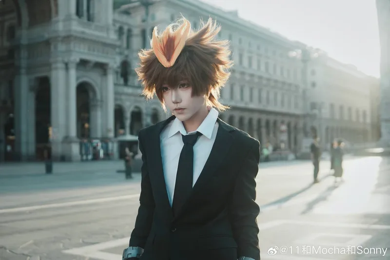 《家庭教师》沢田纲吉cosplay