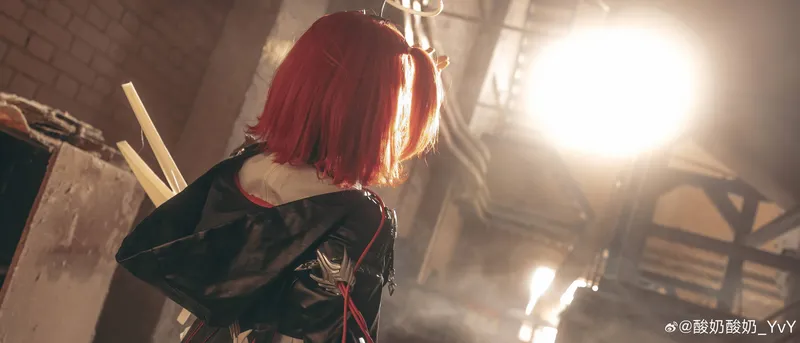 《明日方舟》新约能天使cosplay