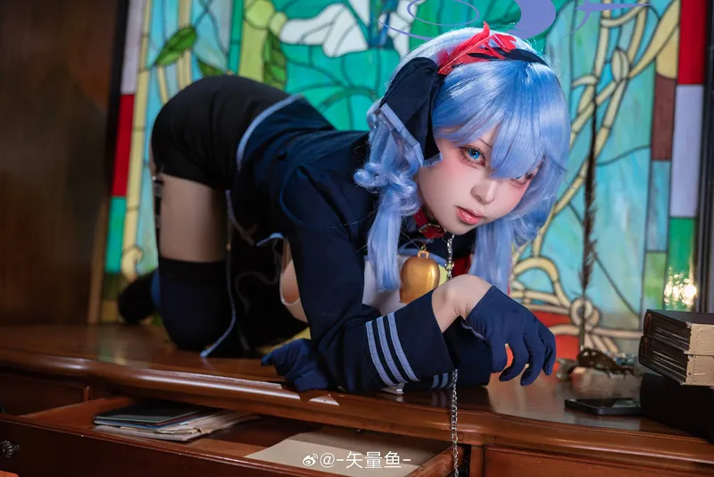 《蔚蓝档案》天雨亚子cosplay展示