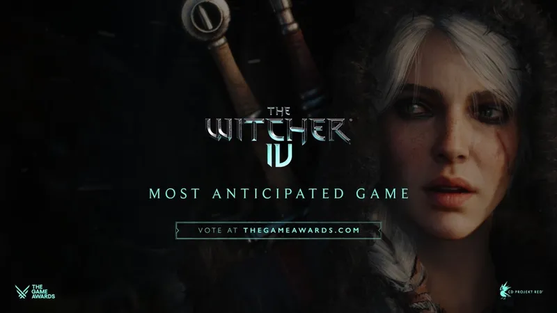 《巫师4》获TGA最受期待奖提名