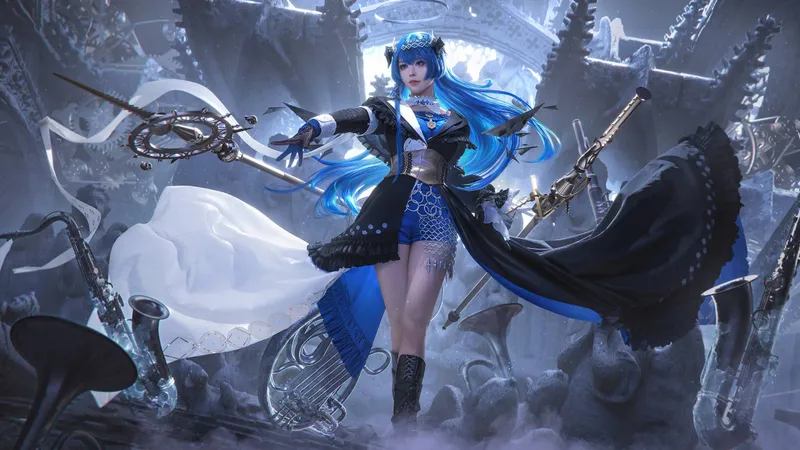 《明日方舟》莫斯提马cosplay展示