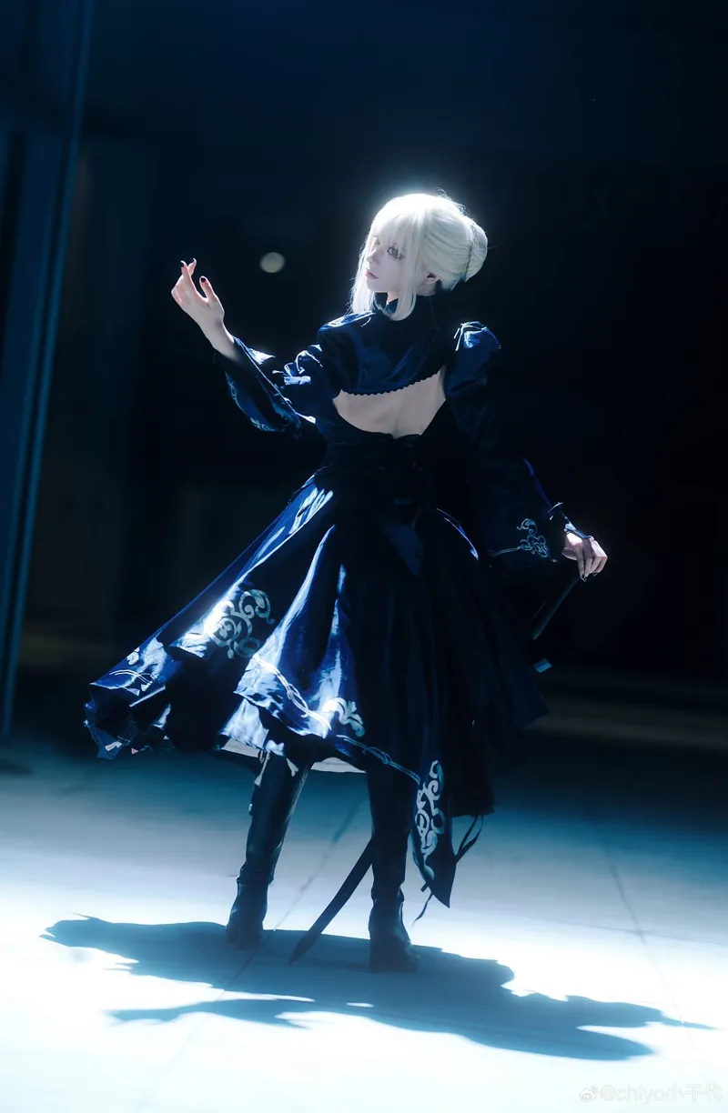 《命运冠位指定》黑枪呆cosplay展示