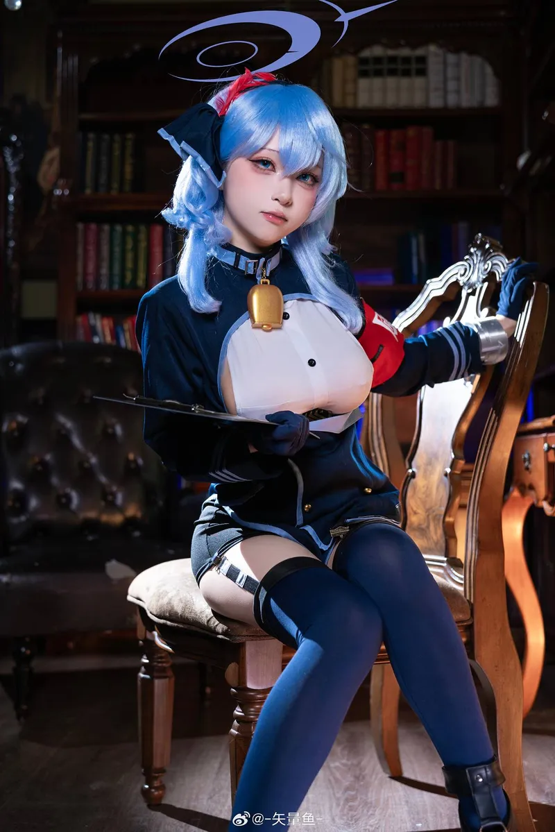 《蔚蓝档案》天雨亚子cosplay展示