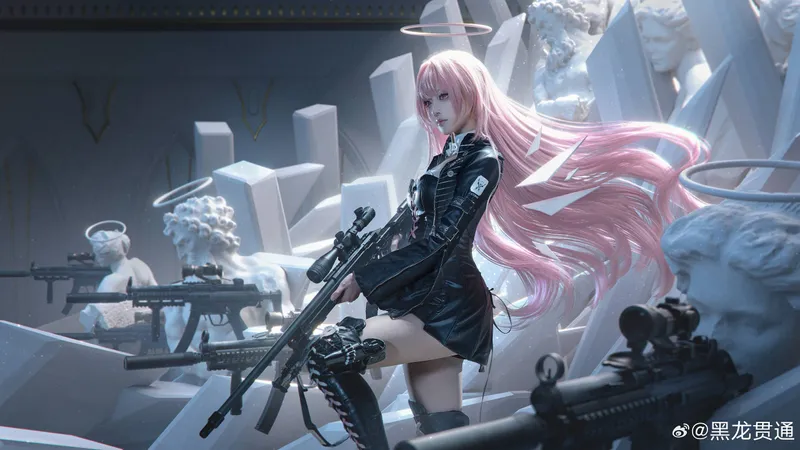 《明日方舟》蕾缪安cosplay展示