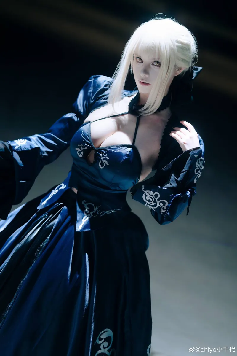 《命运冠位指定》黑枪呆cosplay展示-精美角色还原