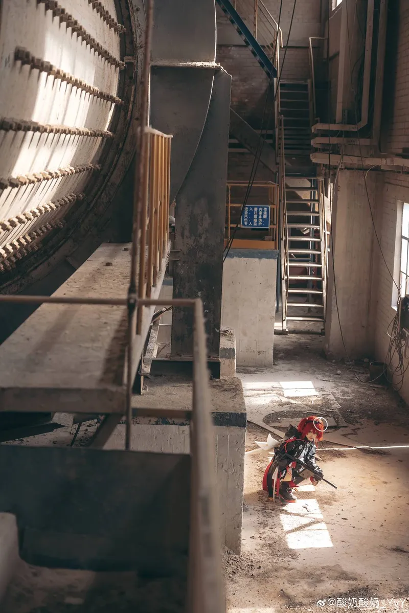 《明日方舟》新约能天使cosplay