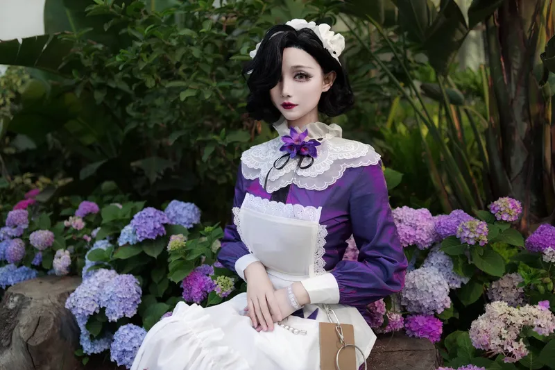 《重返未来1999》蓝手帕cosplay展示