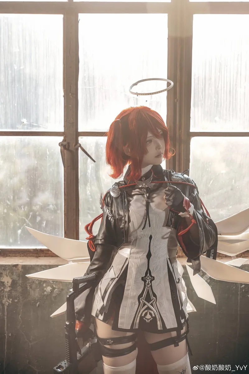 《明日方舟》新约能天使cosplay-精美写真赏析