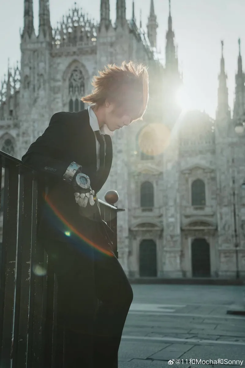 《家庭教师》沢田纲吉cosplay-意大利之旅写真赏析