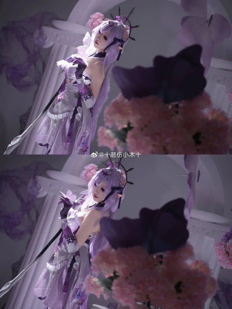 《崩坏·星穹铁道》遐蝶cosplay展示