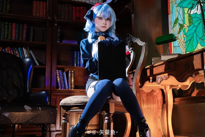 《蔚蓝档案》天雨亚子cosplay展示