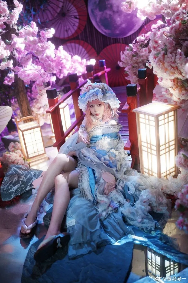 《东方Project》西行寺幽幽子cosplay展示