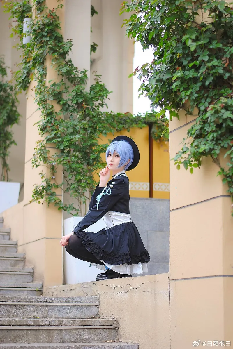 《新世纪福音战士》绫波丽cosplay-桑塔露琪亚远航船的惆怅