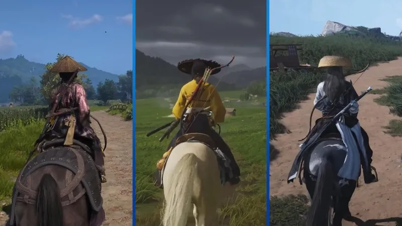 《燕云十六声》画面对比分析-与《羊蹄山之魂》《刺客信条影》比较