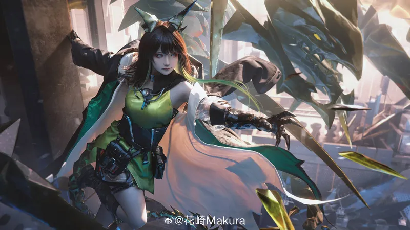 《明日方舟》Mon3trCosplay展示