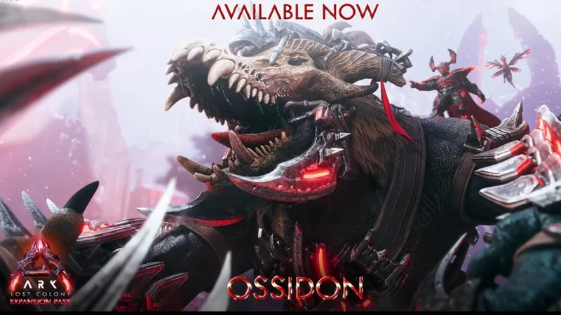 《方舟：生存飞升》新生物奥西顿上线-《失落禁域》DLC即将发布