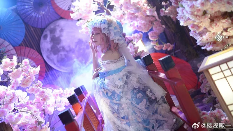 《东方Project》西行寺幽幽子cosplay展示