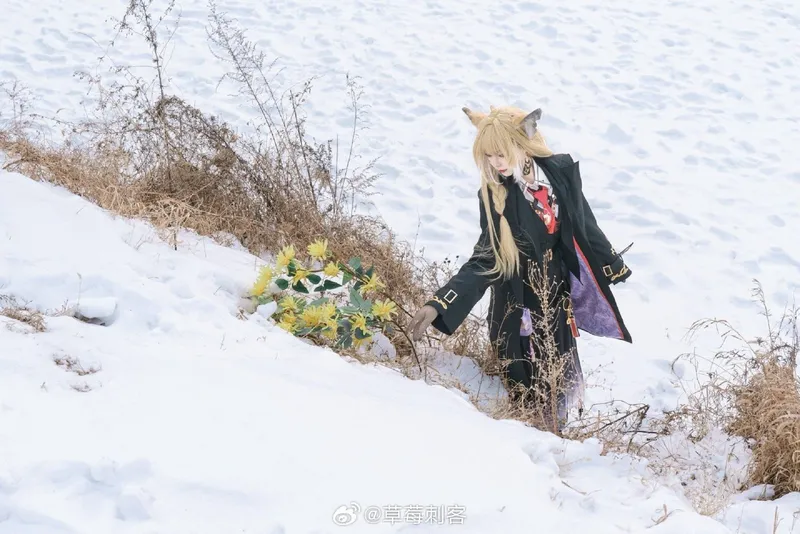 《明日方舟》忍冬cosplay展示