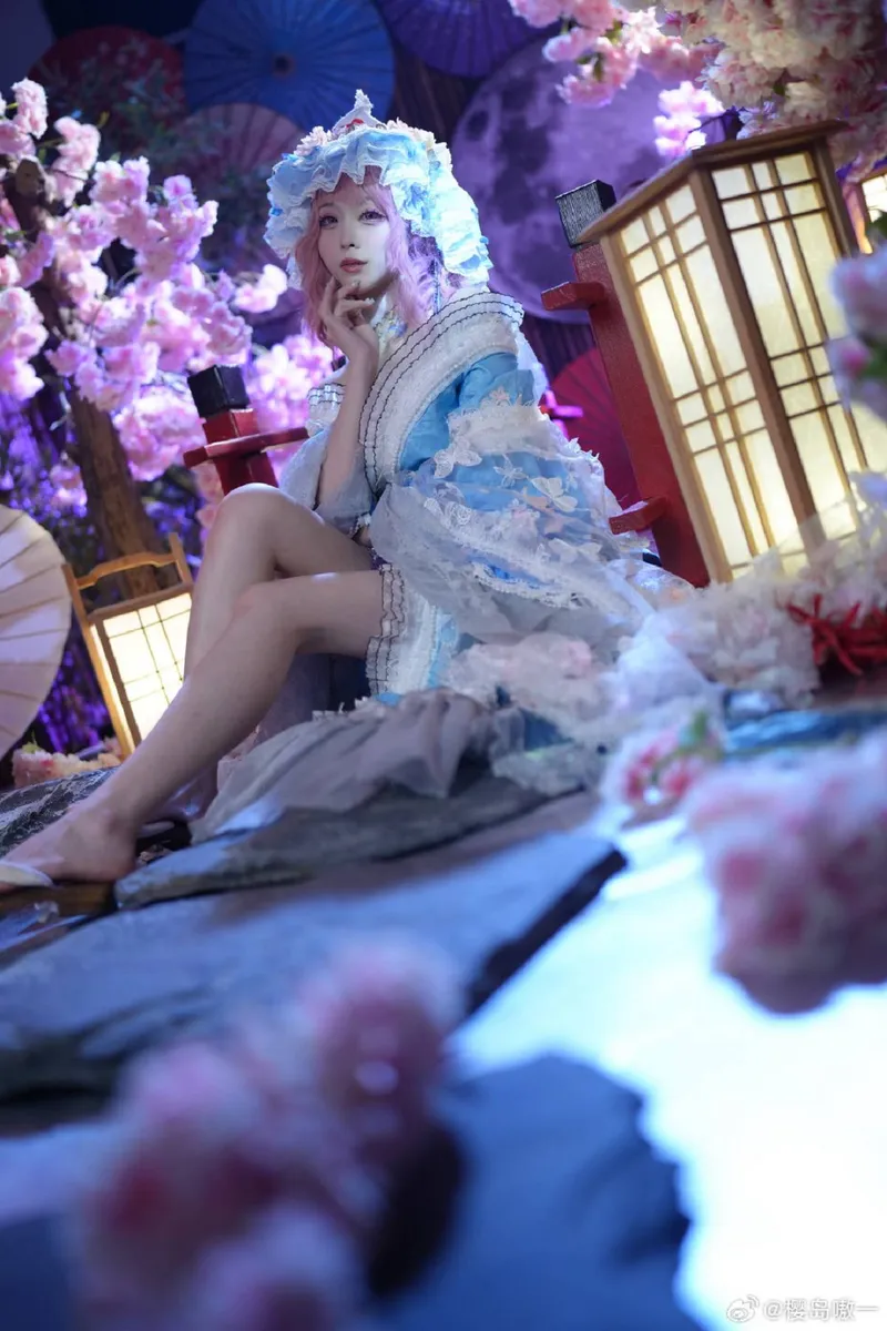 《东方Project》西行寺幽幽子cosplay展示