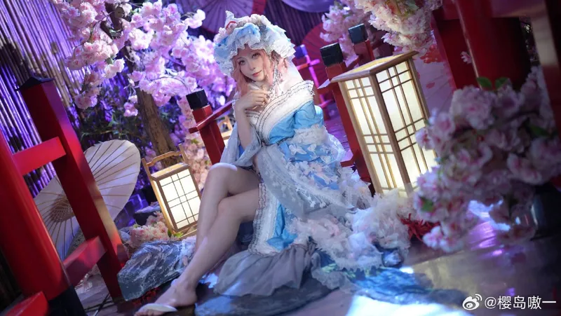 《东方Project》西行寺幽幽子cosplay展示