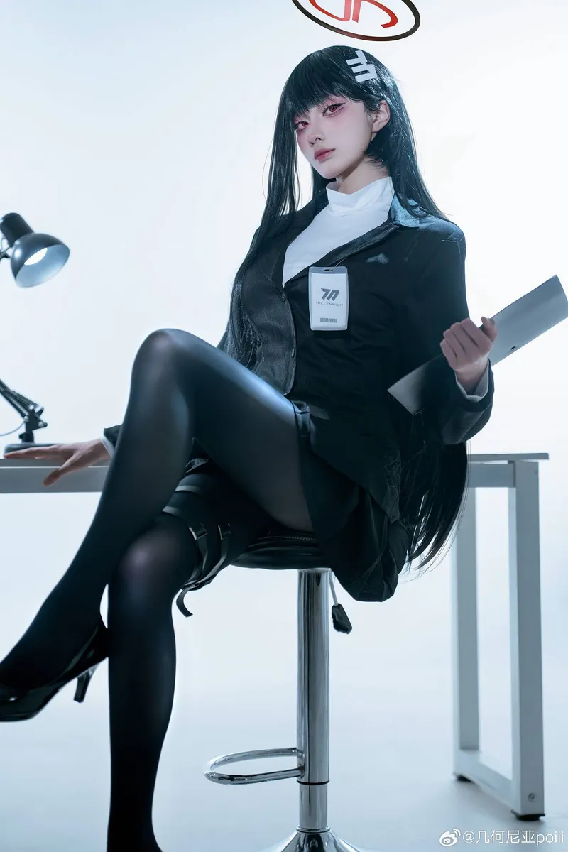 《蔚蓝档案》调月莉音cosplay