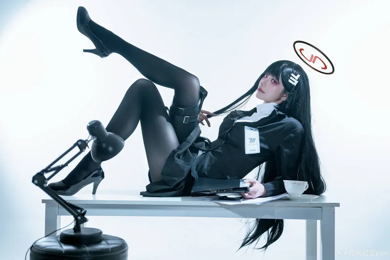 《蔚蓝档案》调月莉音cosplay