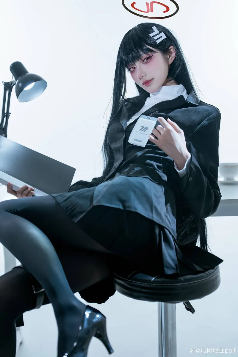 《蔚蓝档案》调月莉音cosplay