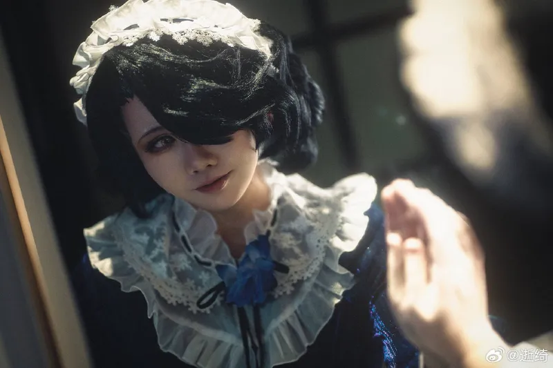 《重返未来1999》蓝手帕cosplay展示-精美角色还原